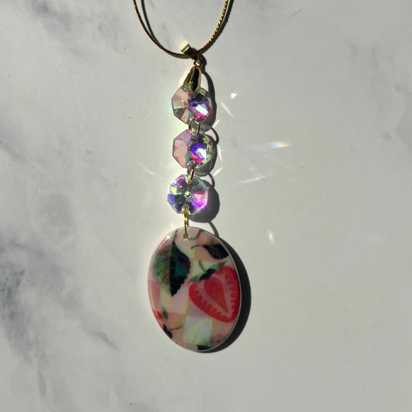 Strawberry Suncatcher 6
