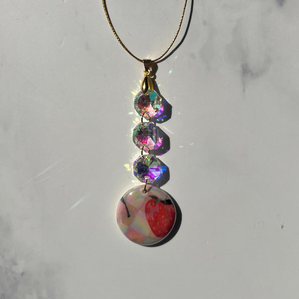 Strawberry Suncatcher 4