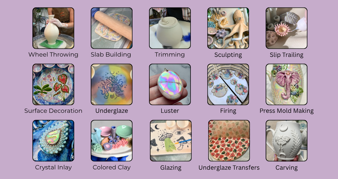Learn Pottery with Shanna - Pottery School