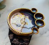 Aries Zodiac Tray Gold Altar Tray Witchy Jewelry Dish
