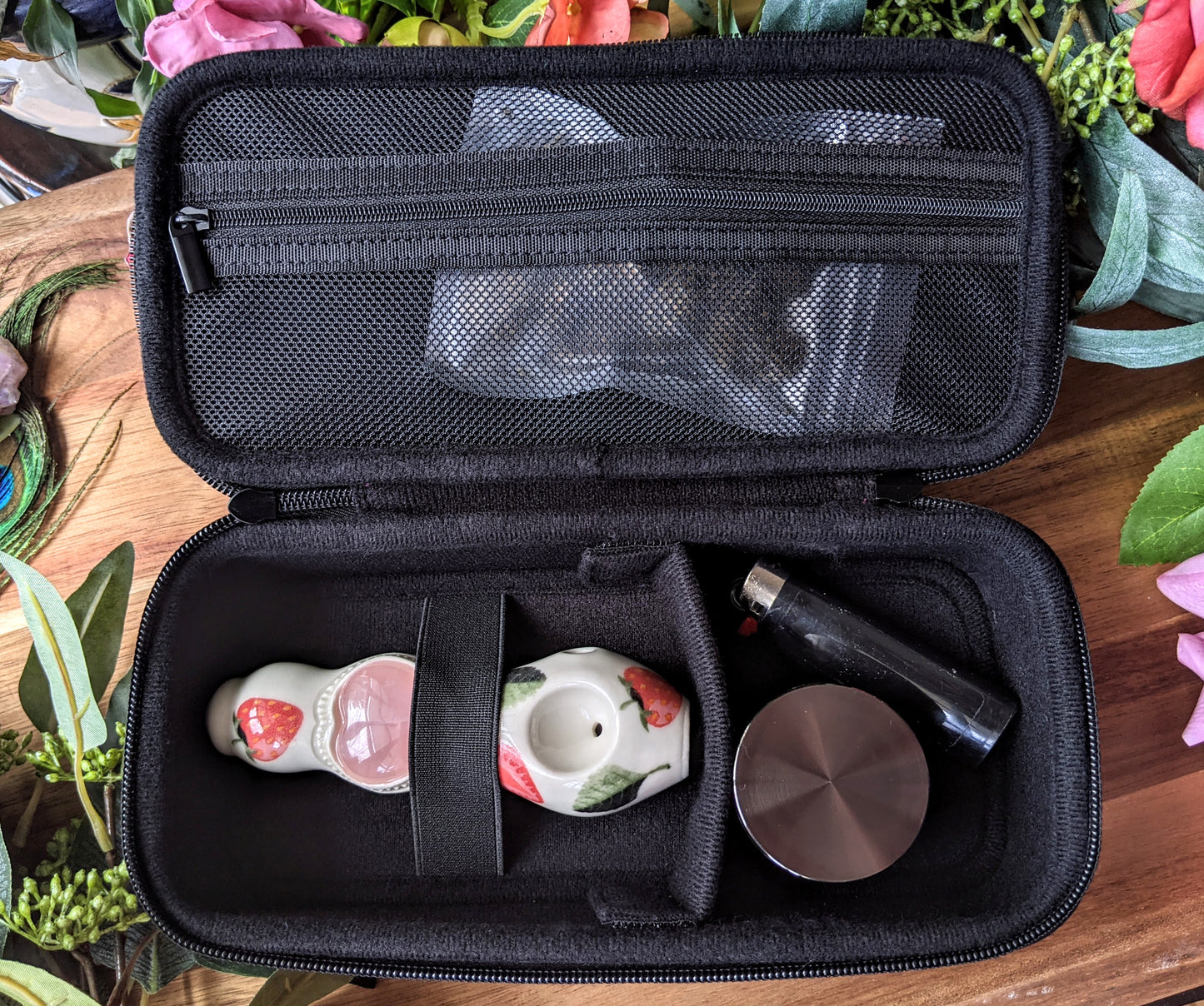 Hard Carrying Case for Pipe and Smoking Accessories